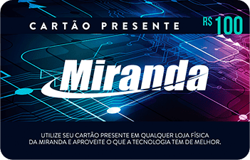 cartão presente R$100 reais