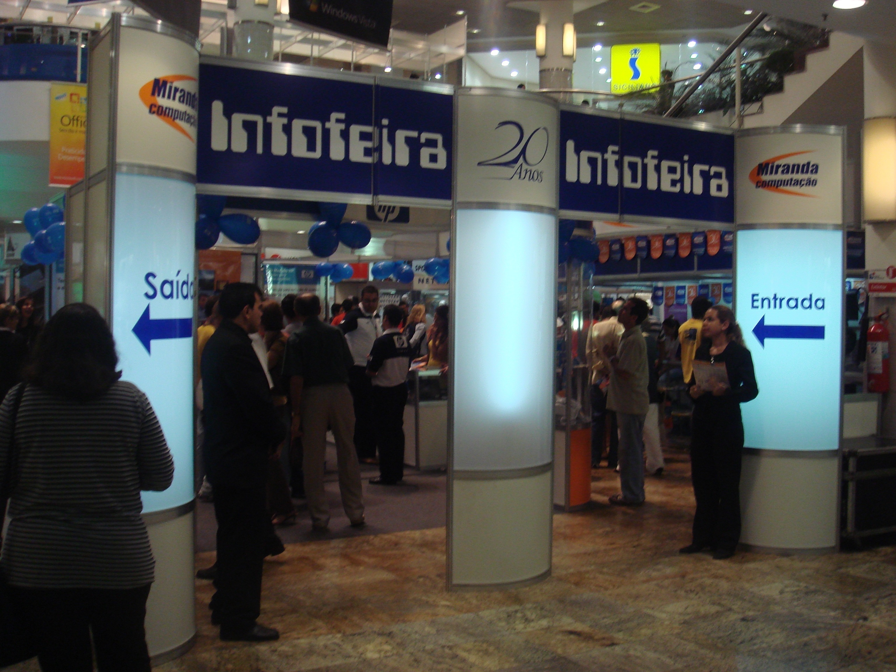 Imagem da entrada da Infofeira