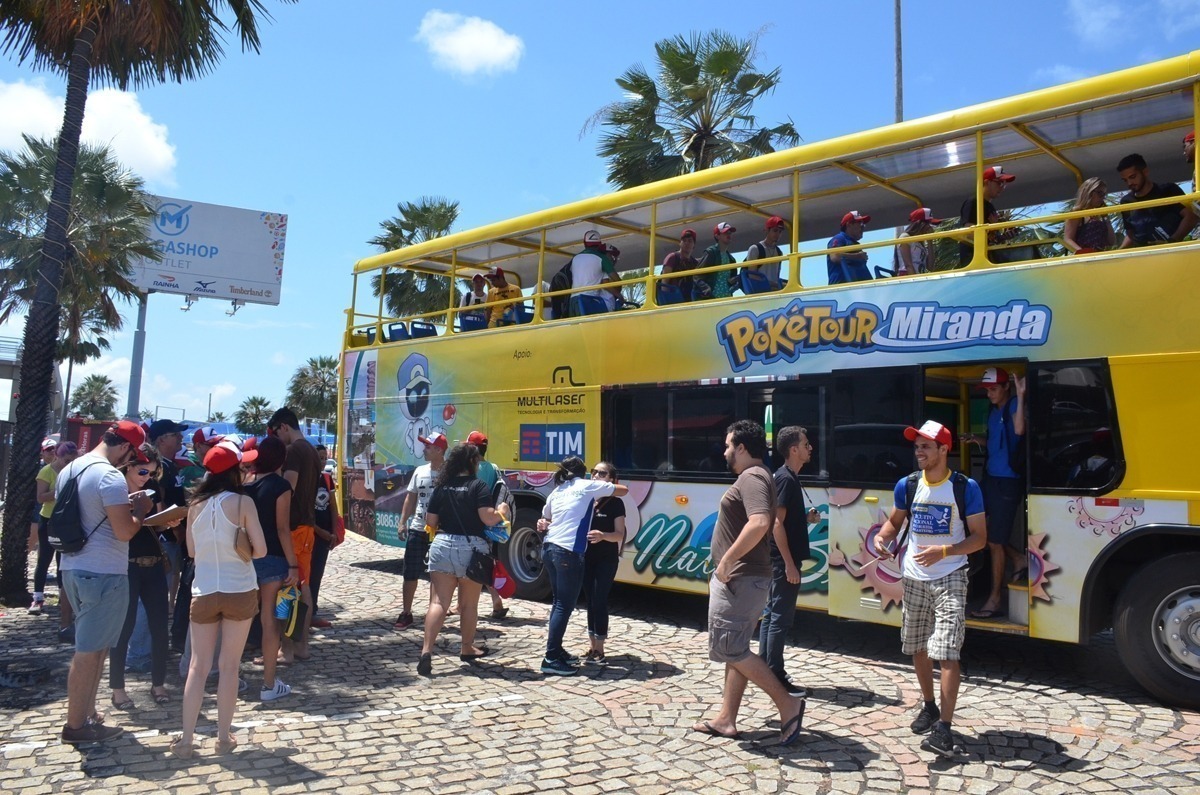 ônibus pokétur Miranda