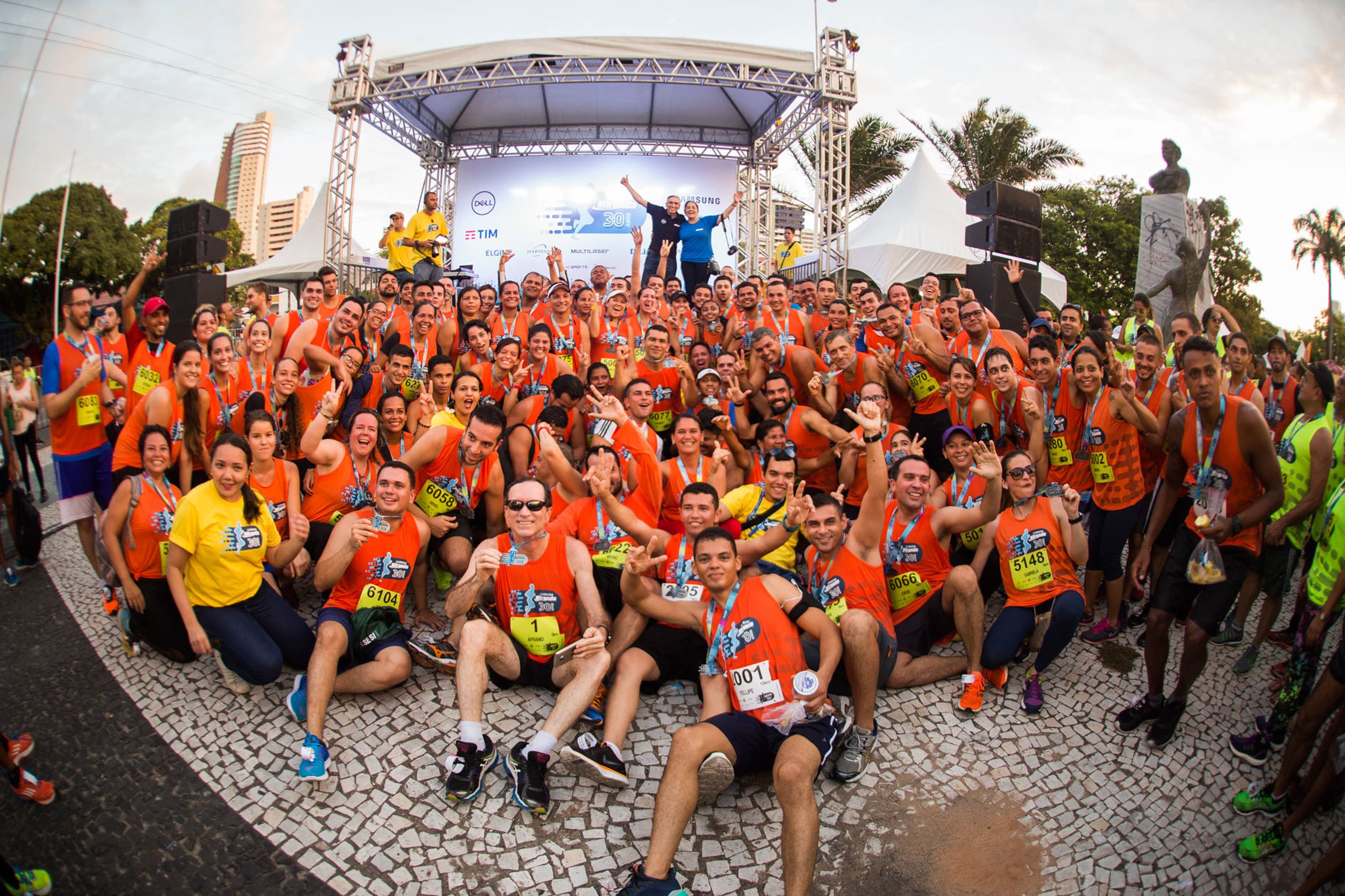 foto da equipe miranda após a Corrida Miranda 30 anos